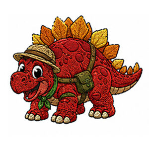 Blaze plates embroidery design