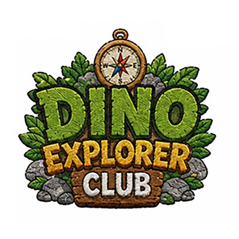 Dino Explorer Club Dino Explorer embroidery
