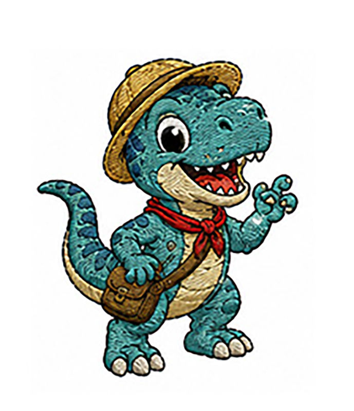 Pebble Rex Pebble rex embroidery design