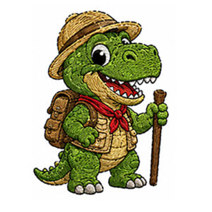 Ranger Rex embroidery design